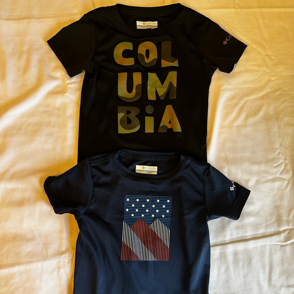 Columbia 4T boys shirts bundle